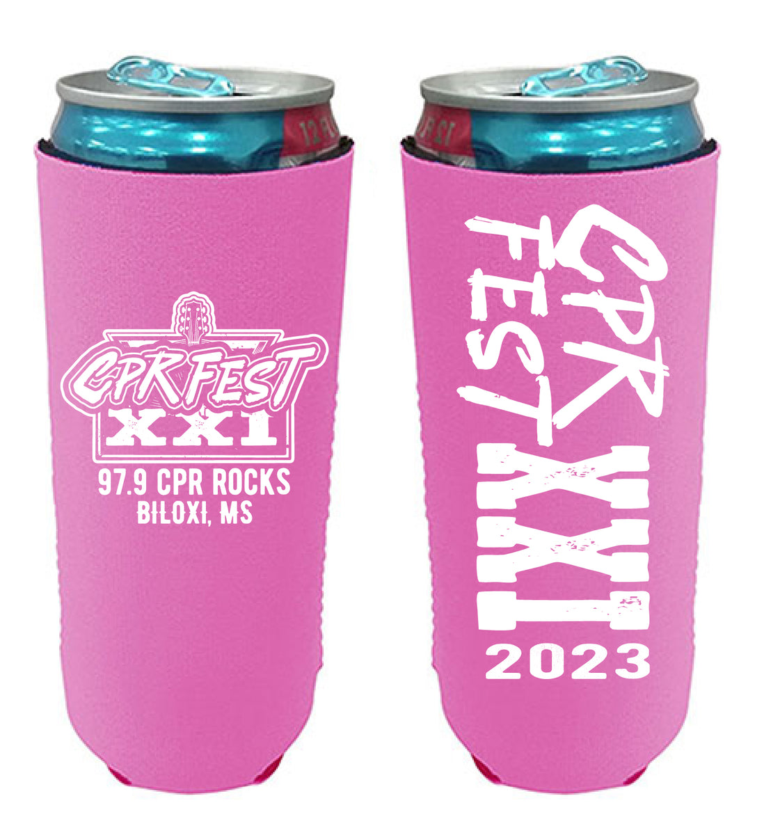 CPR Fest Can Koozie – Gulf Shirt Co.